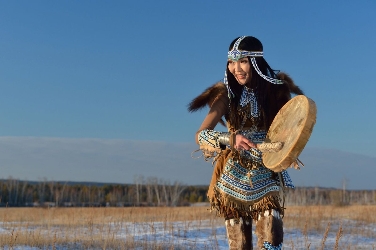 Якутия Национальная одежда якутянок