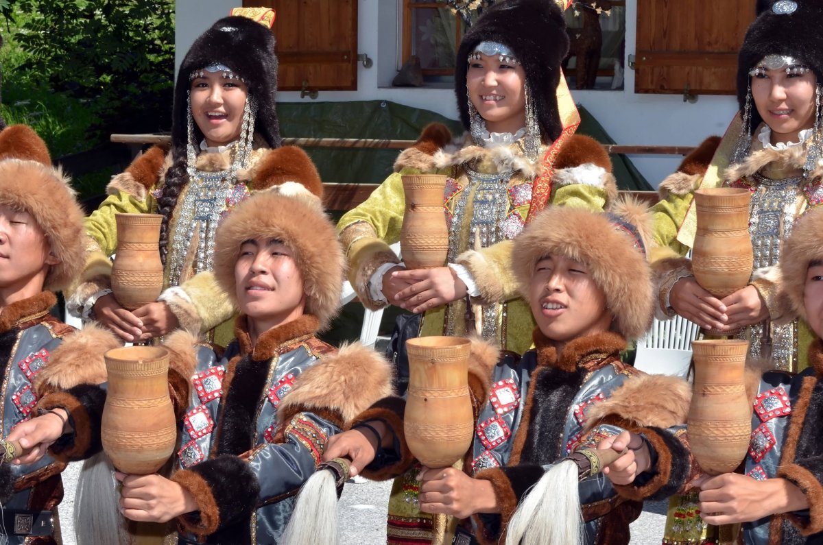 Сибирский шаман одеяние