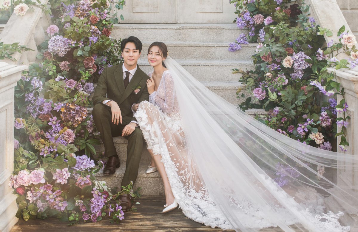 Корейская свадьба в европейском стиле