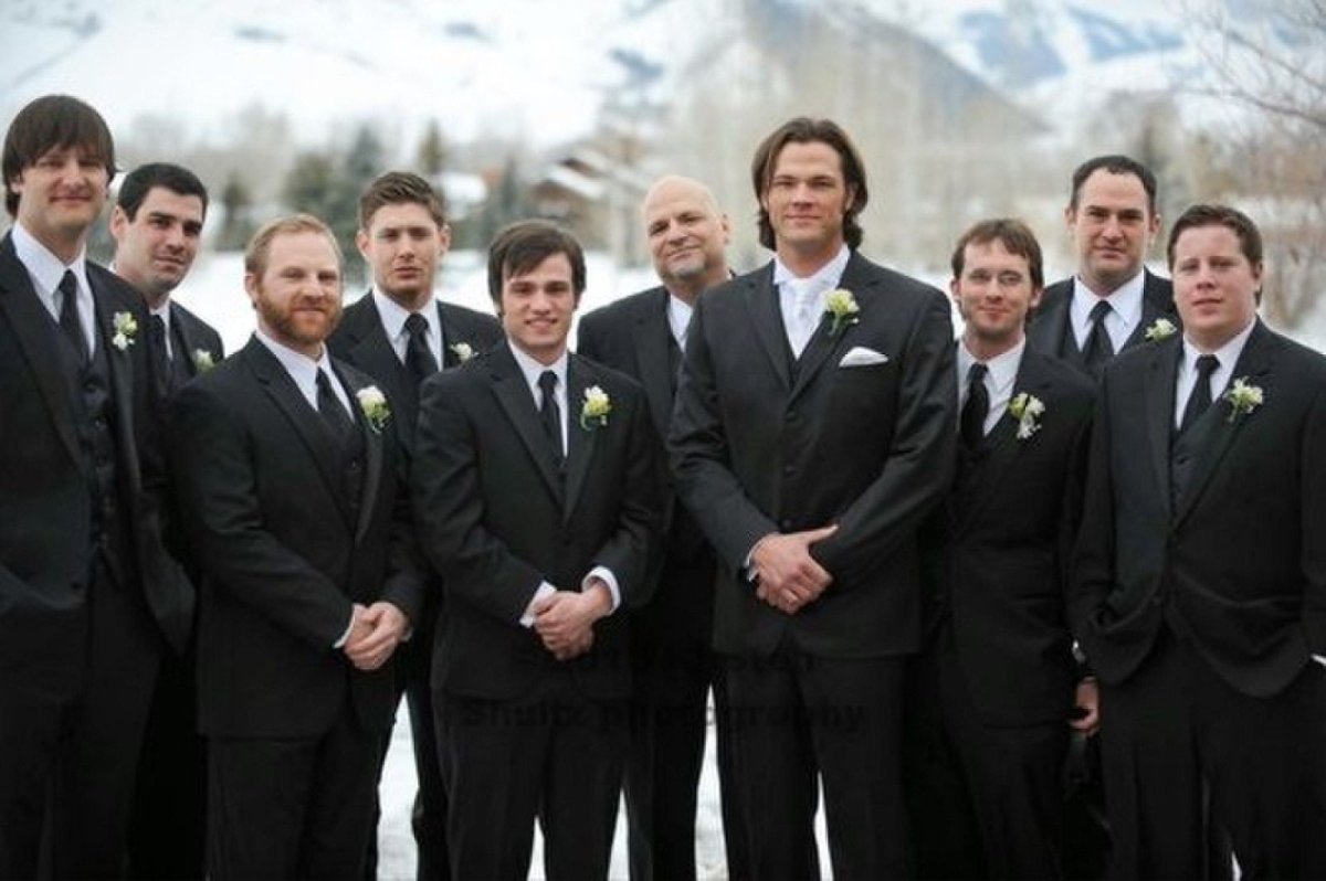 Дженсен Эклз и Дэннил Эклз свадьба