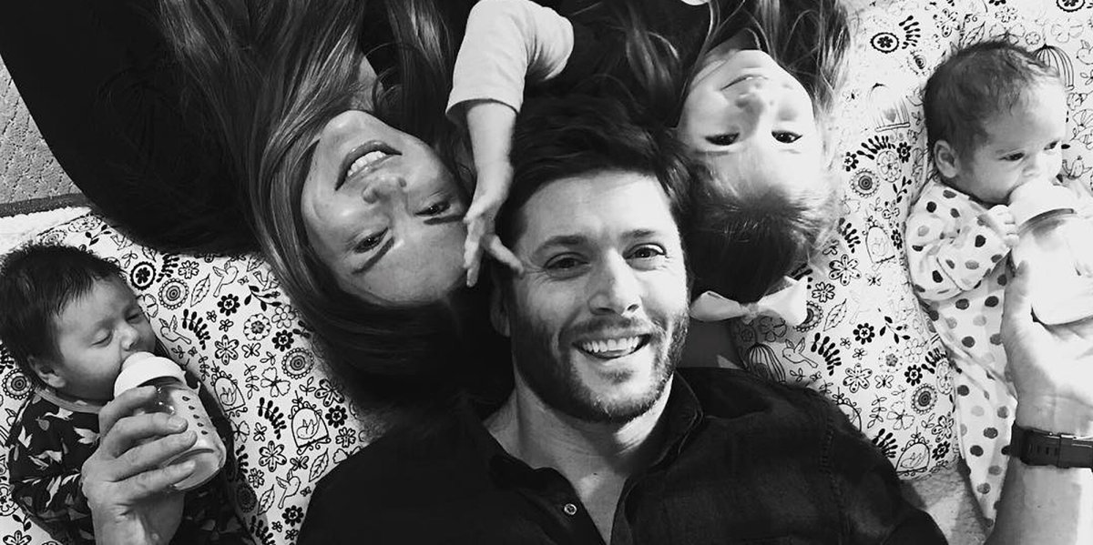 Дженсен Эклс с женой 2020