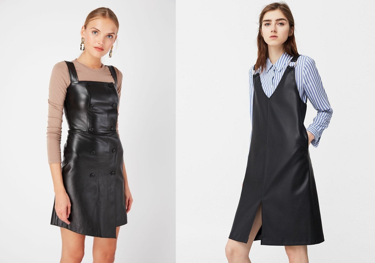 Черный сарафан с рубашкой