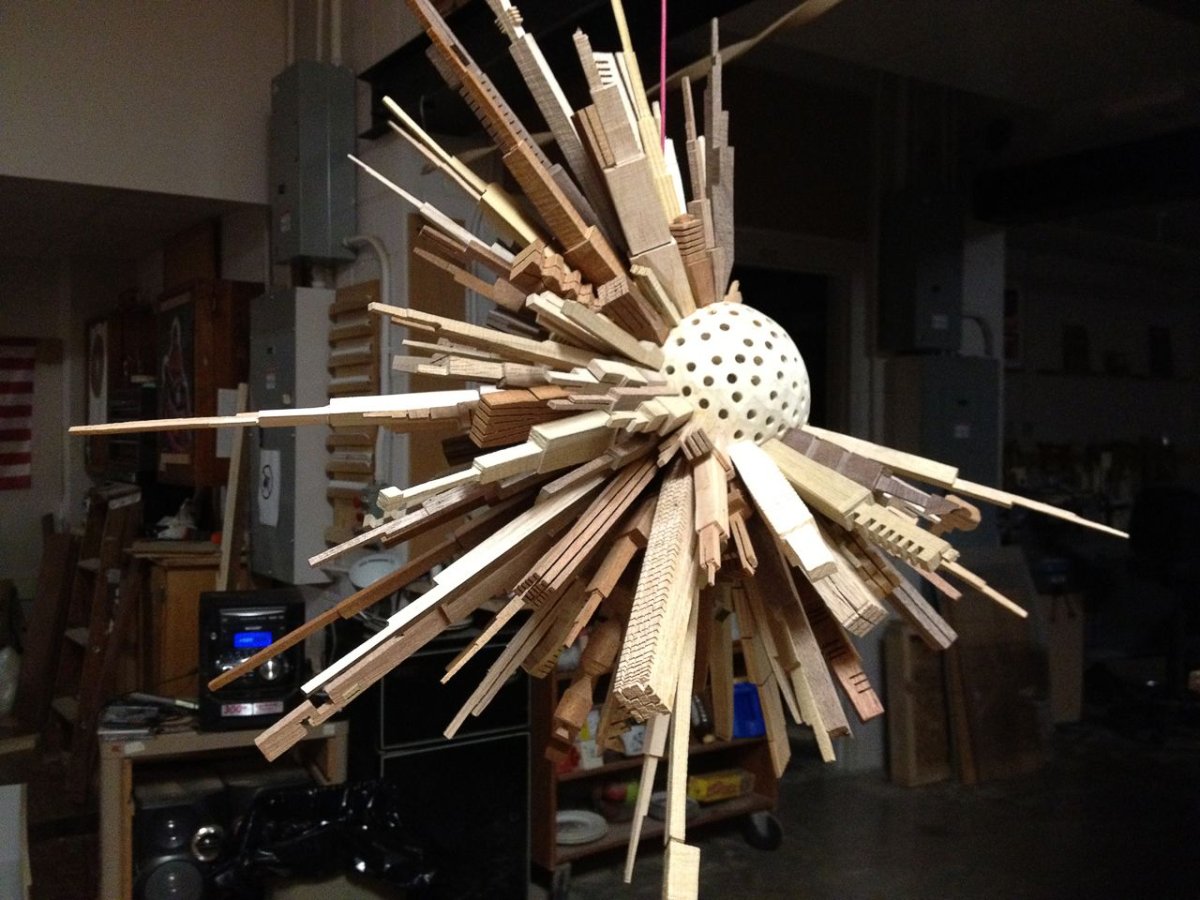 Идеи для декора из борщевика