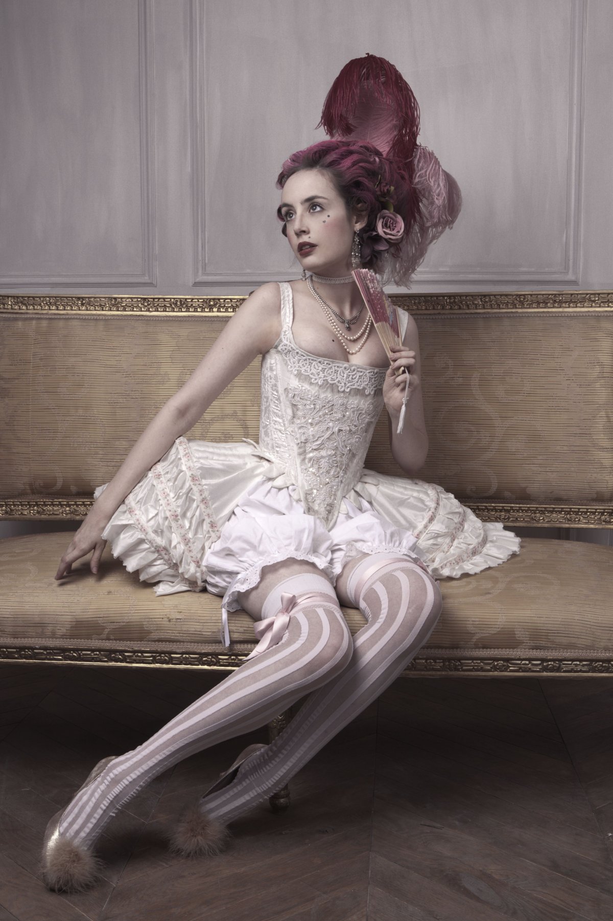 Корсет бюстье черный кружевной