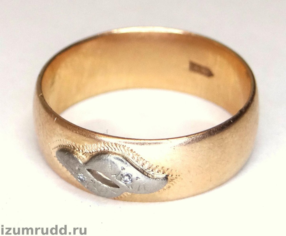 583 Проба золота СССР обручальное кольцо