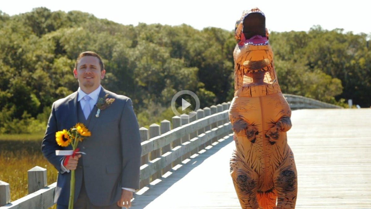 Странные костюмы на свадьбу