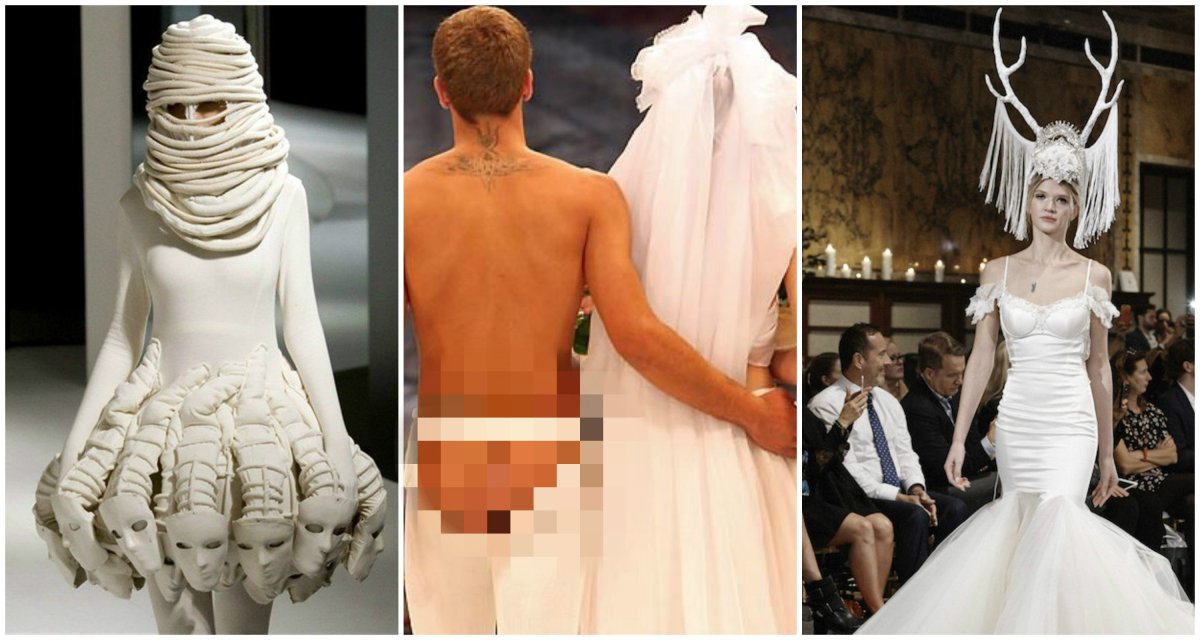 Смешные Свадебные Наряды