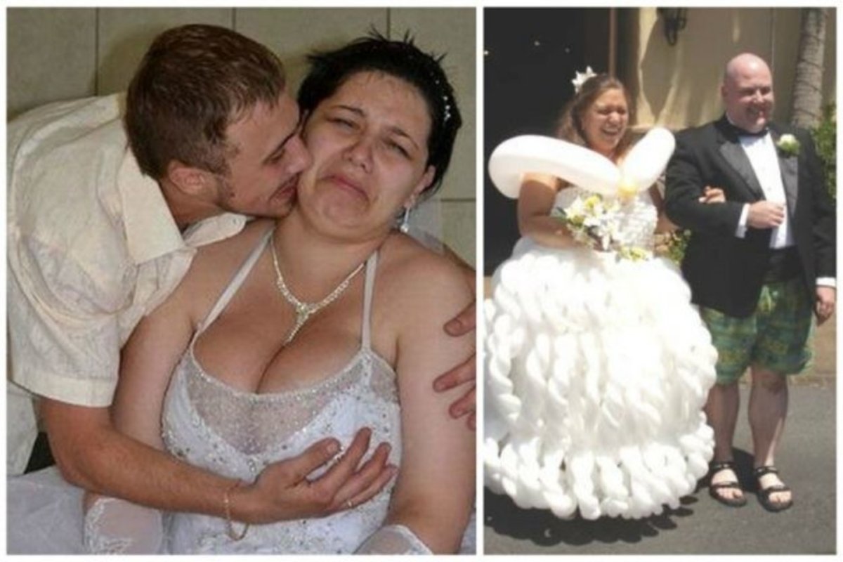 Неудачные Свадебные платья