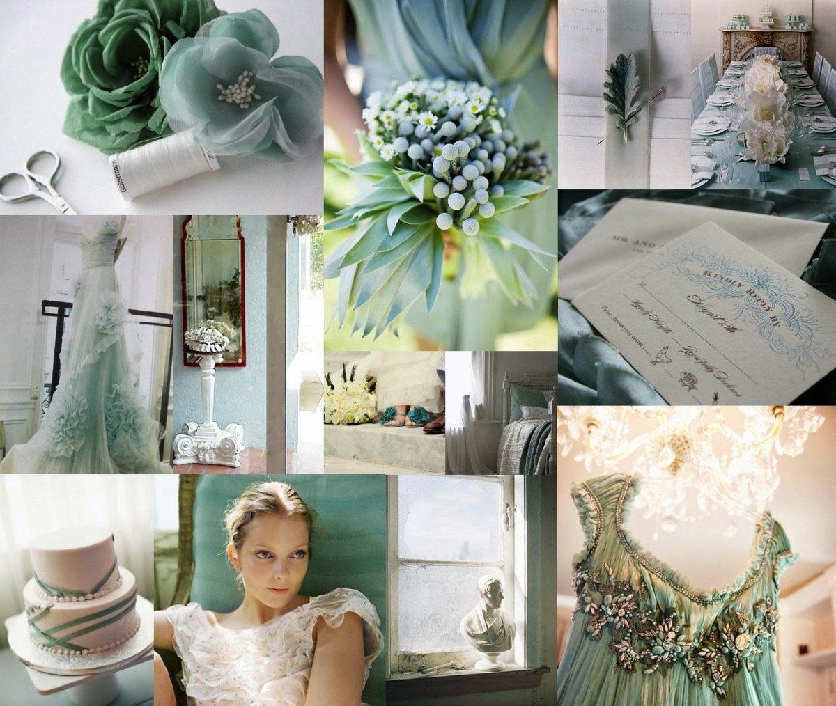 Мудборд свадьба