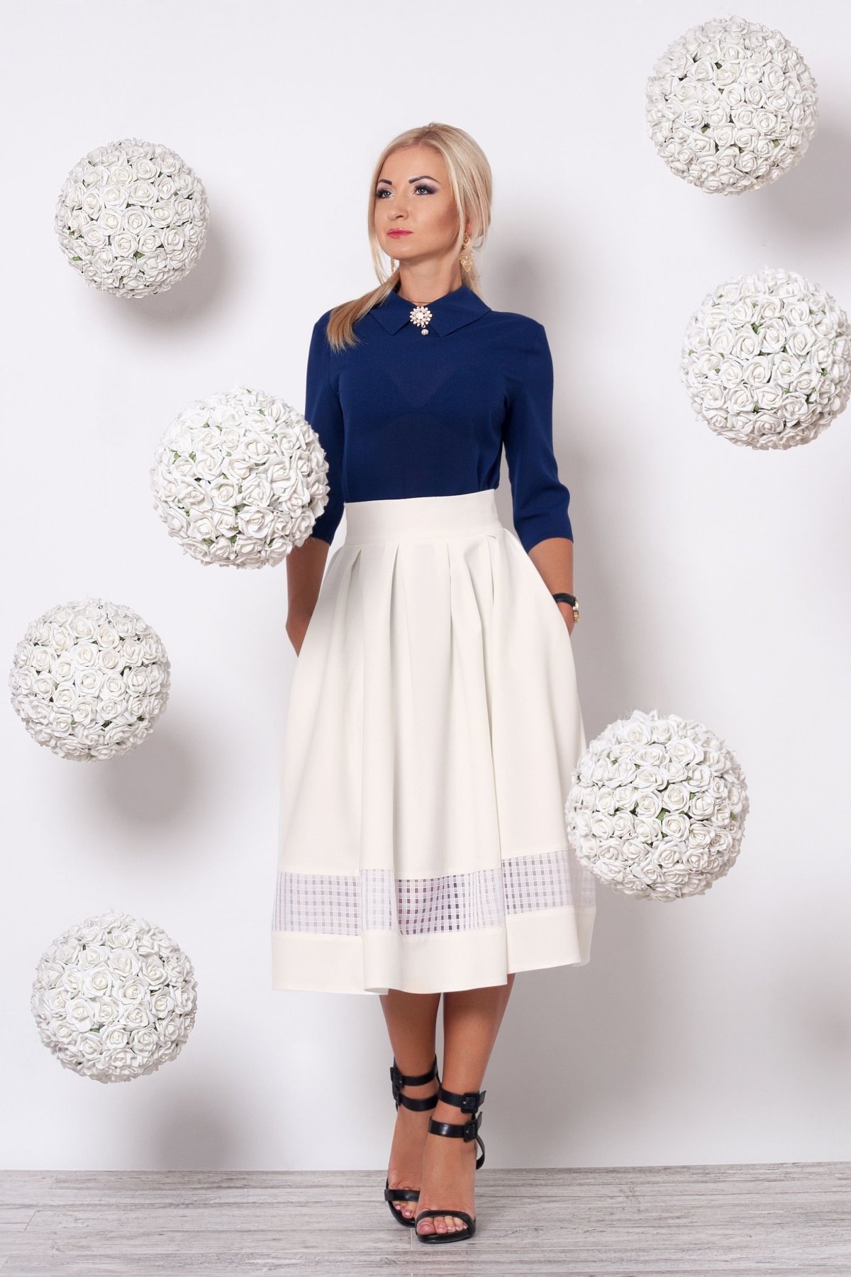 Юбочный костюм для невесты