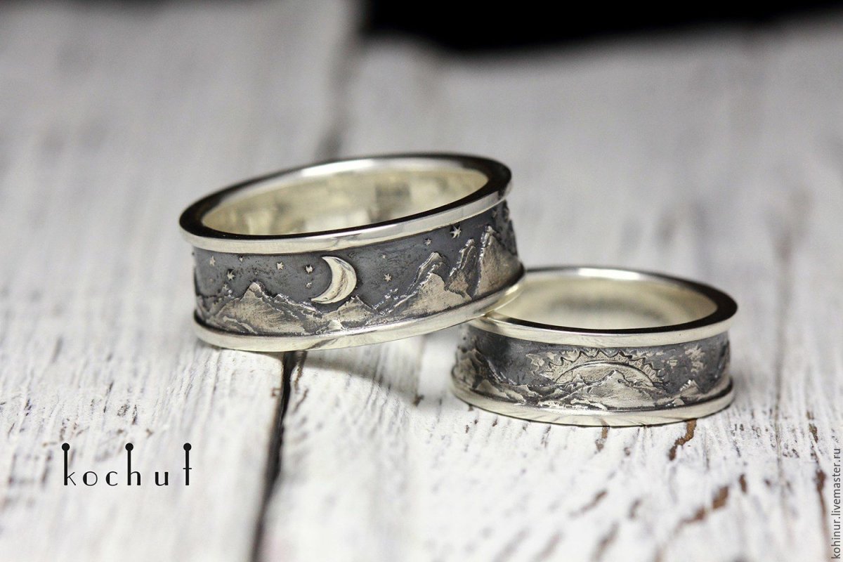 Парные кольца для подруг