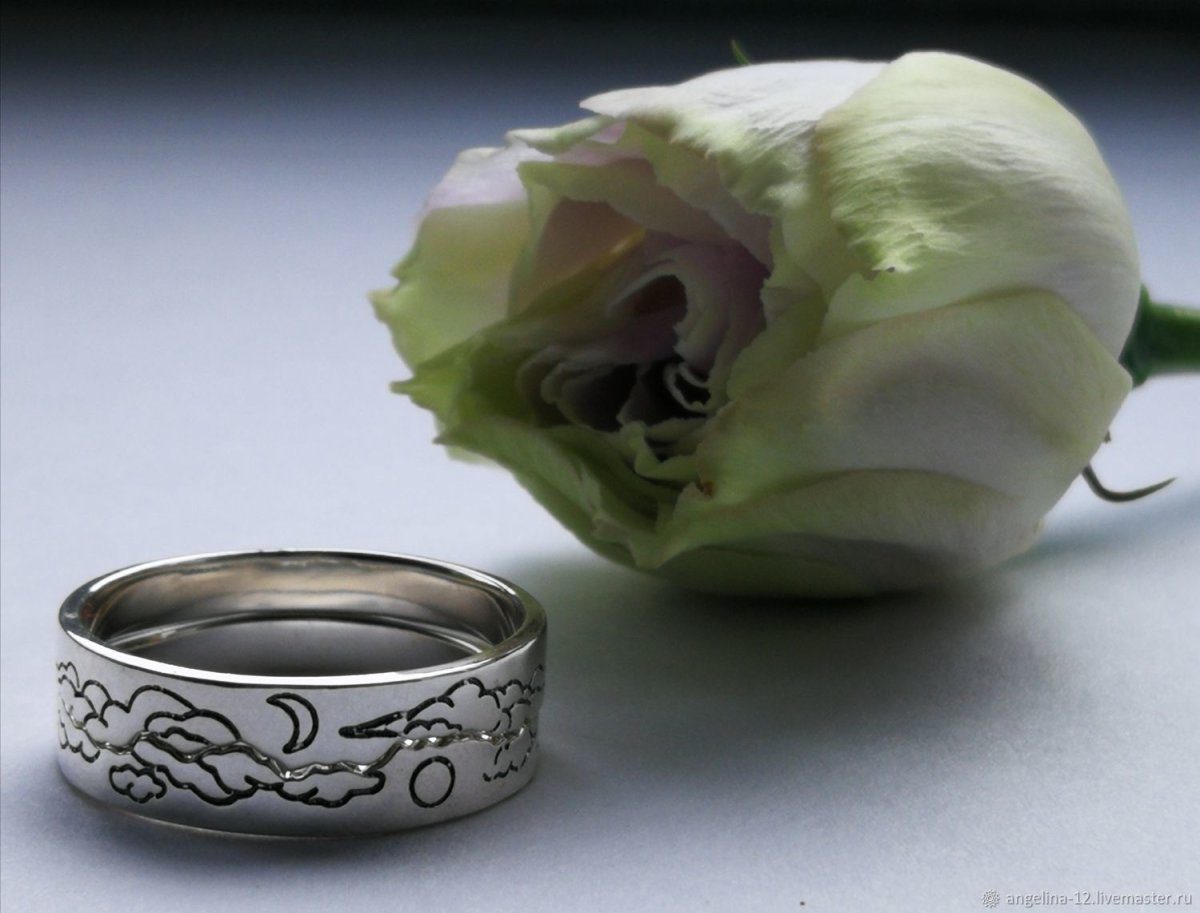 Парные кольца солнце и Луна