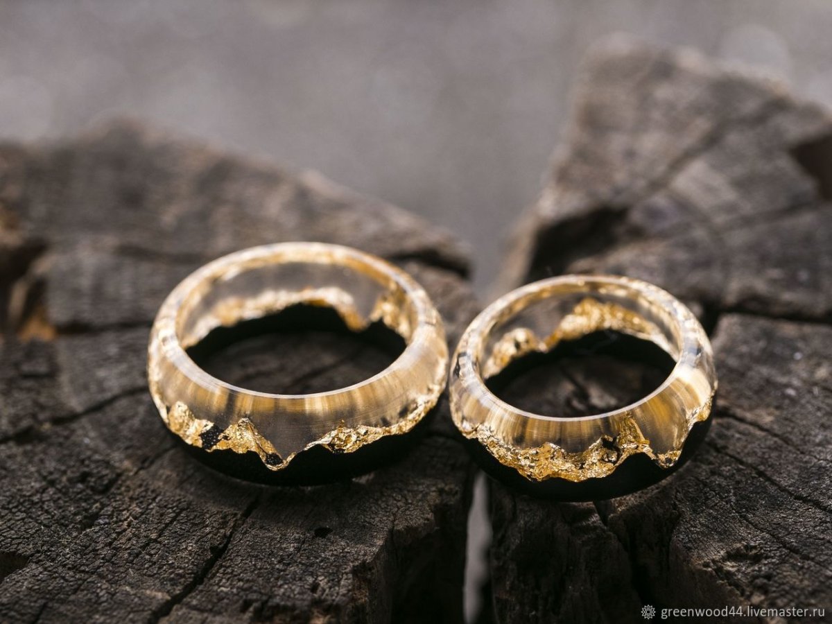 Необычные обручальные кольца