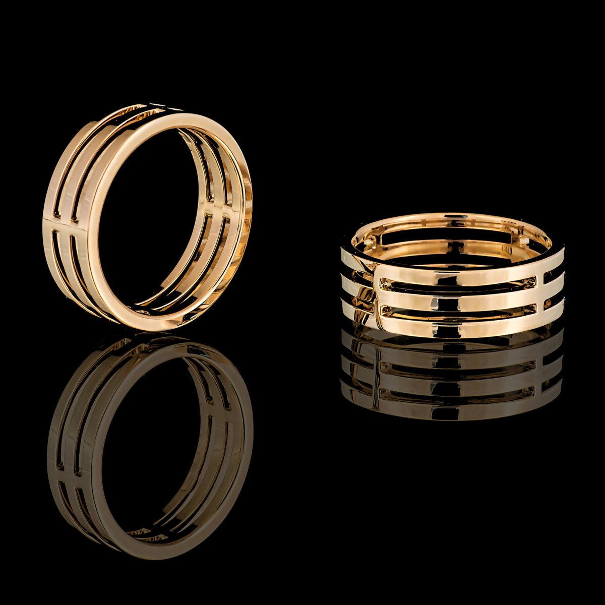 Брутальное обручальное кольцо