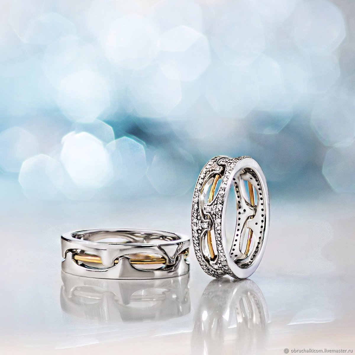 Оригинальные Свадебные кольца