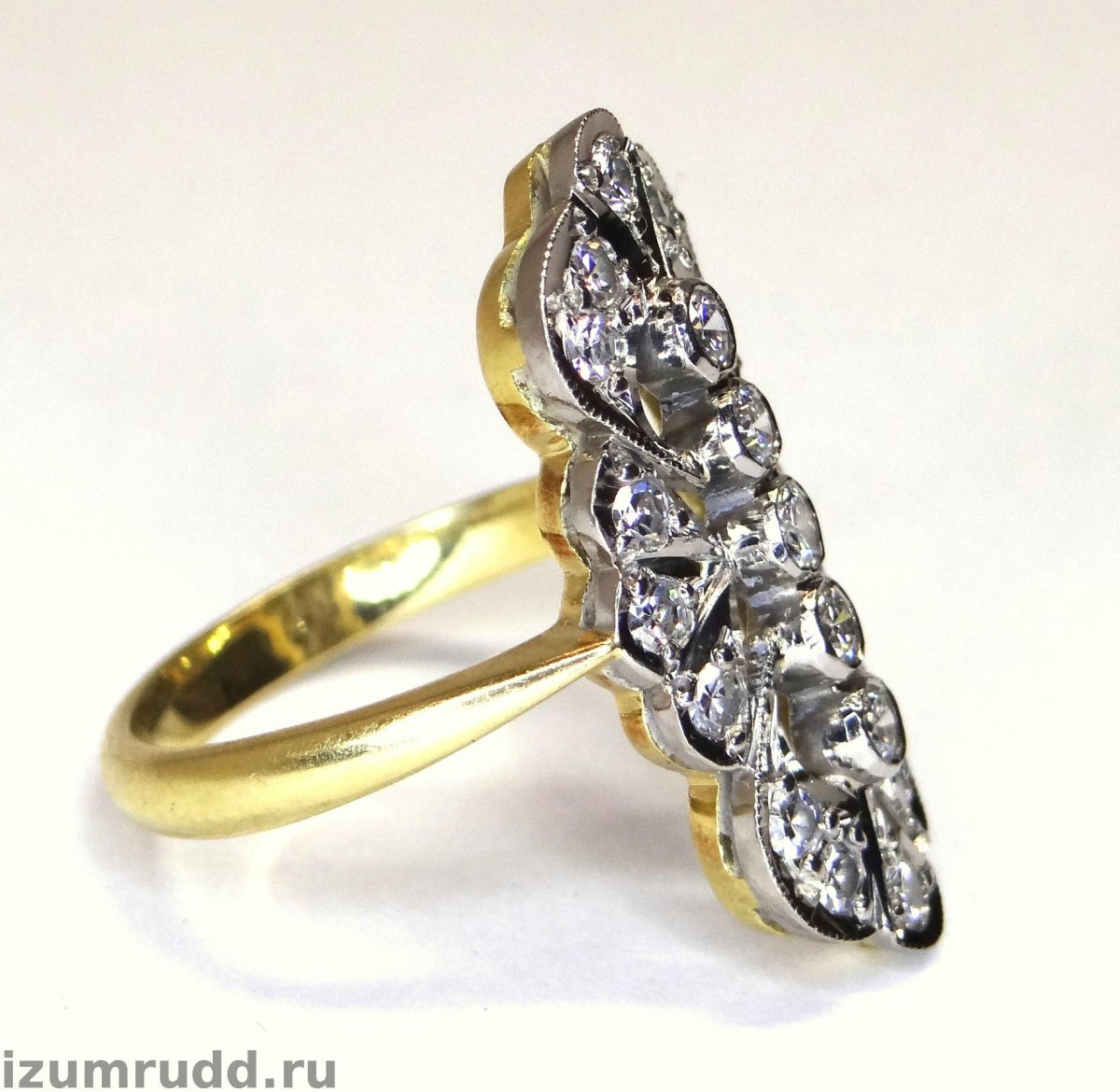 Золото 750 пробы кольцо МЭЮЗ