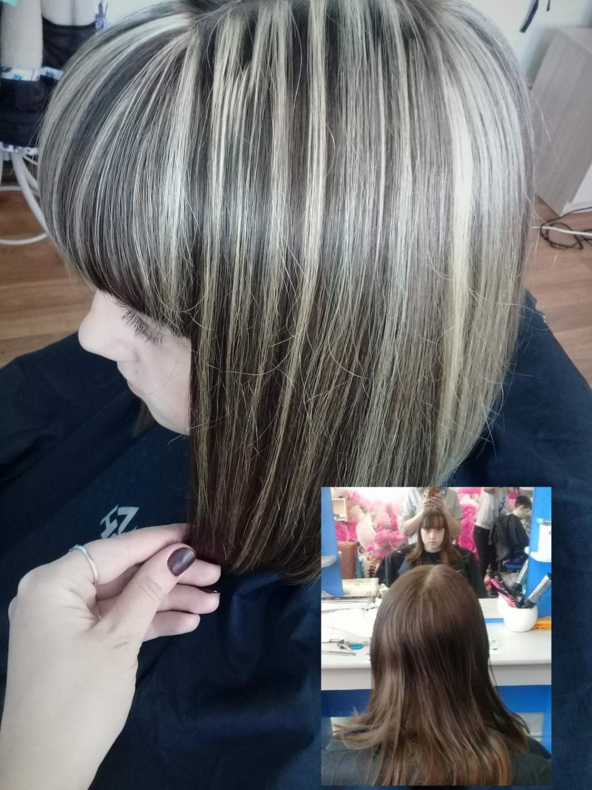 Мелирование волос с тонированием 2021 на темные