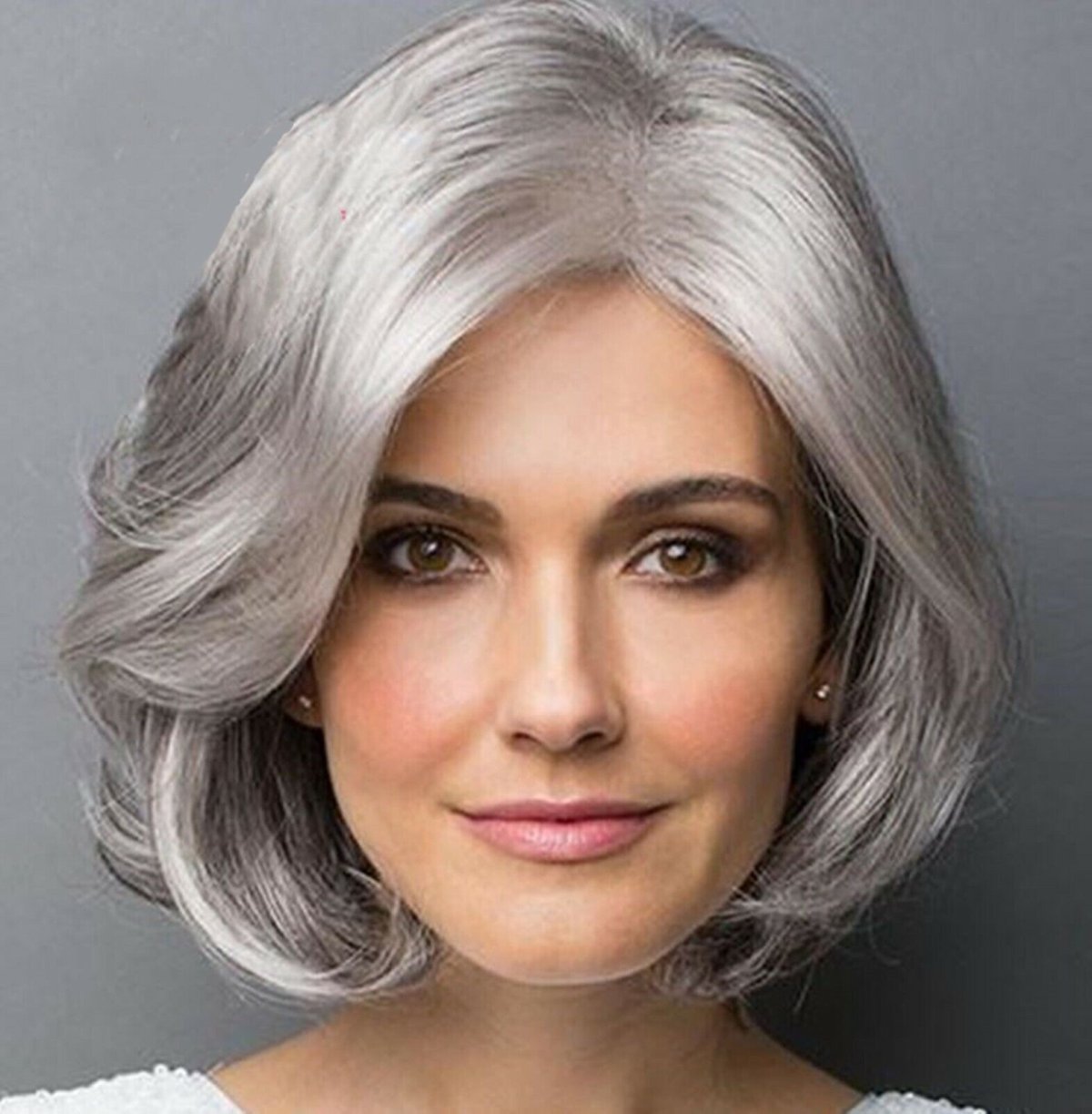 Окрашивание седых волос