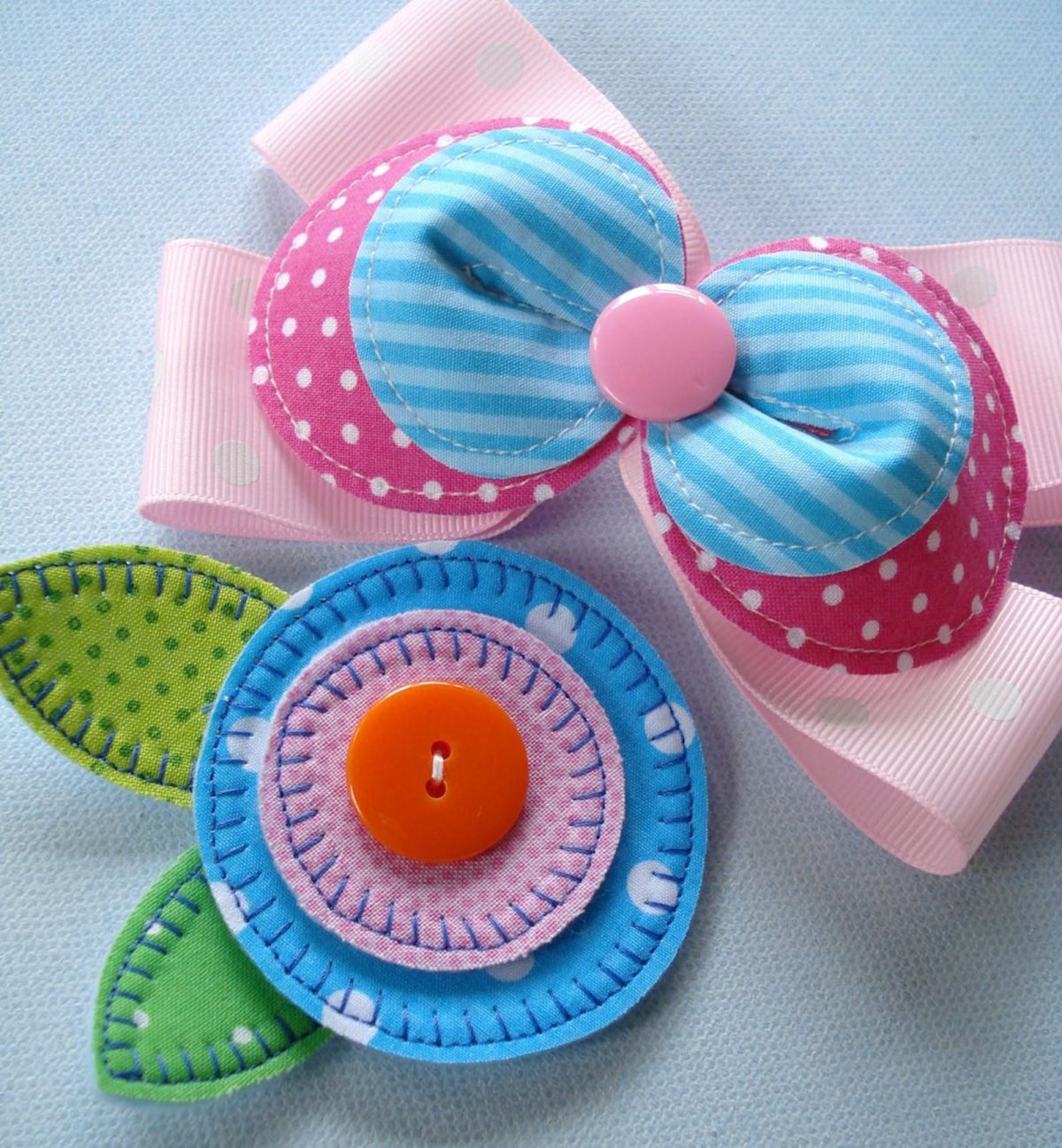 Вязаный органайзер для заколок и резинок