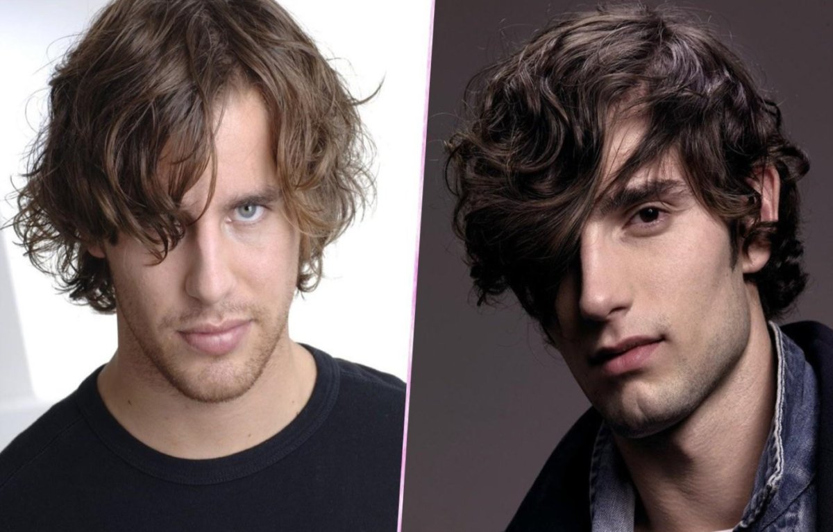 Мужская стрижка кудри длинные