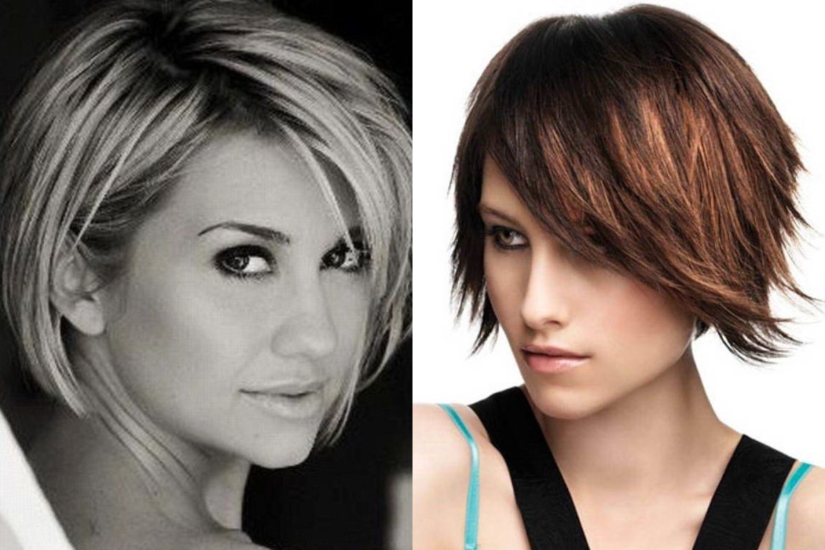 Стрижка женская модная на короткие волосы Пикси