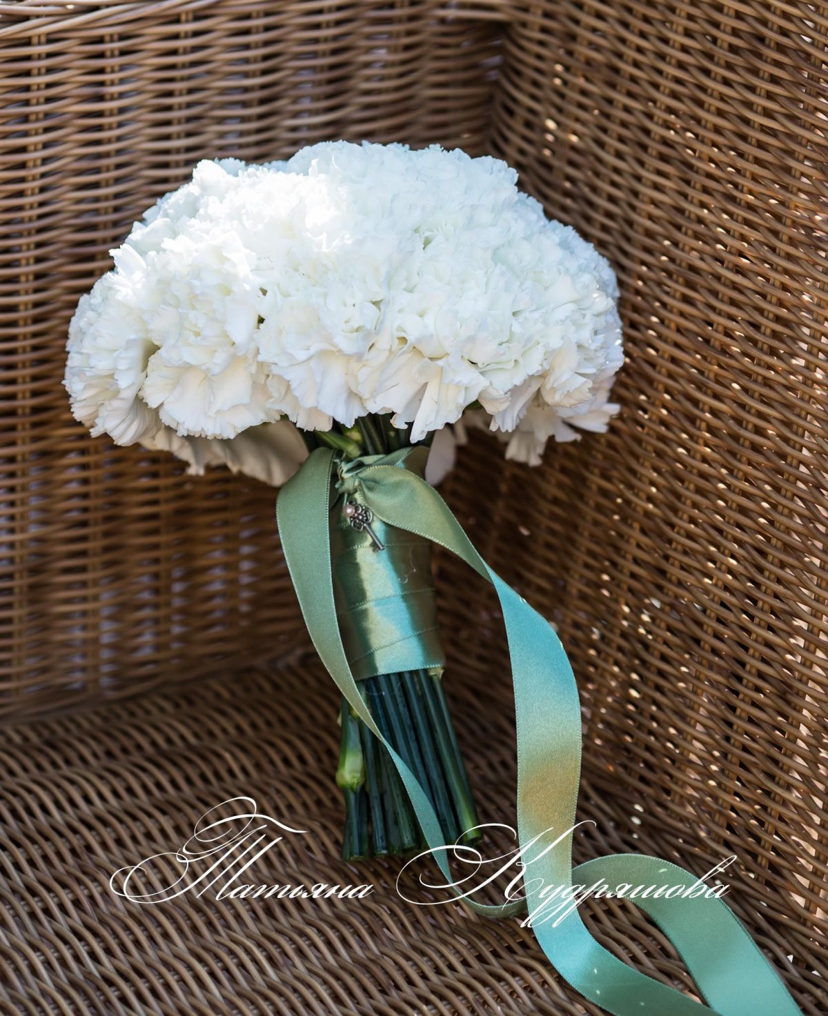 Диантус белый букет невесты