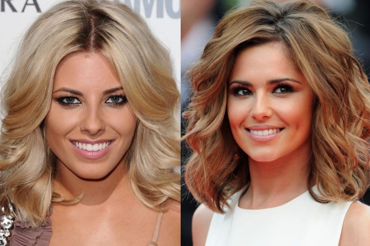 Стрижка дебют на средние волосы с челкой