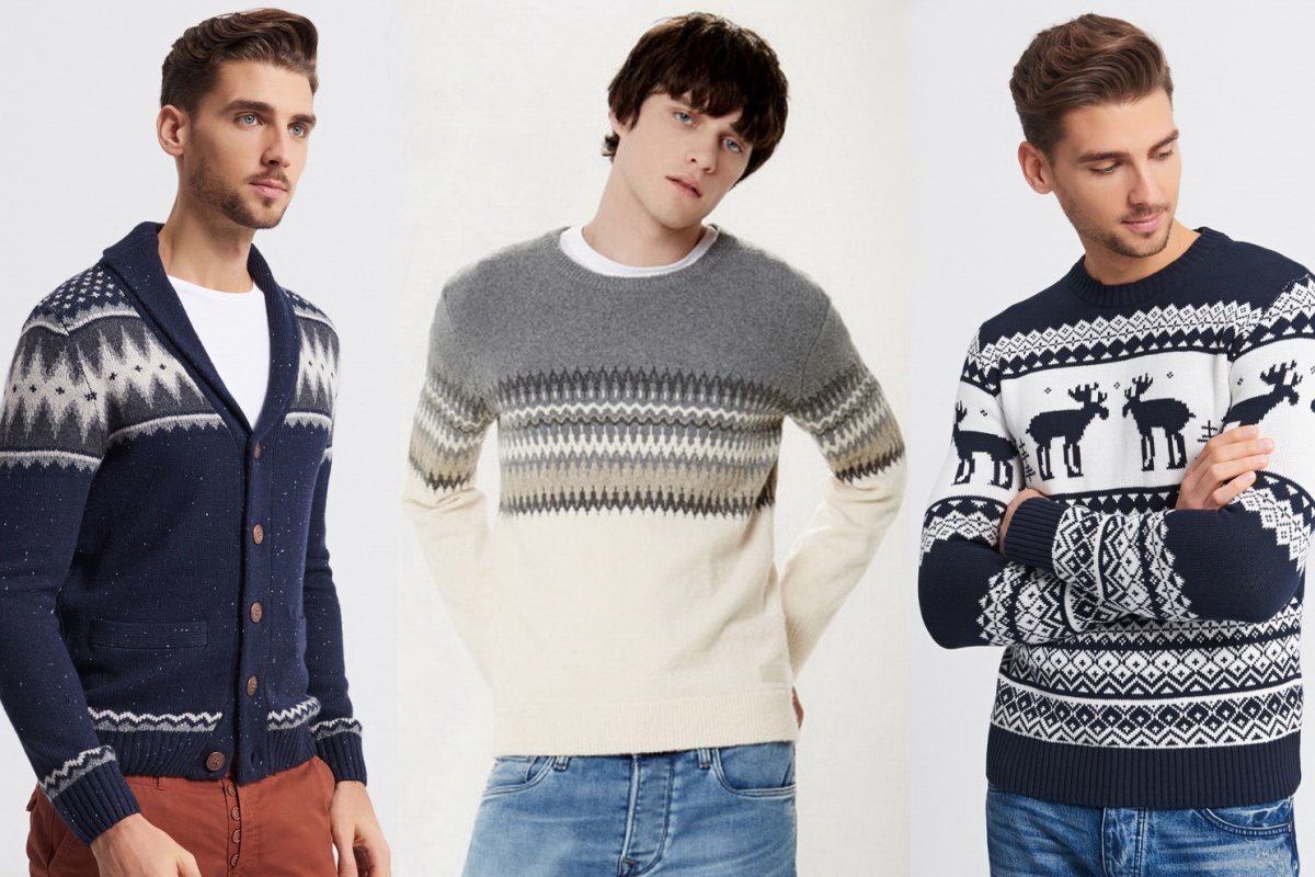 Мужской свитер