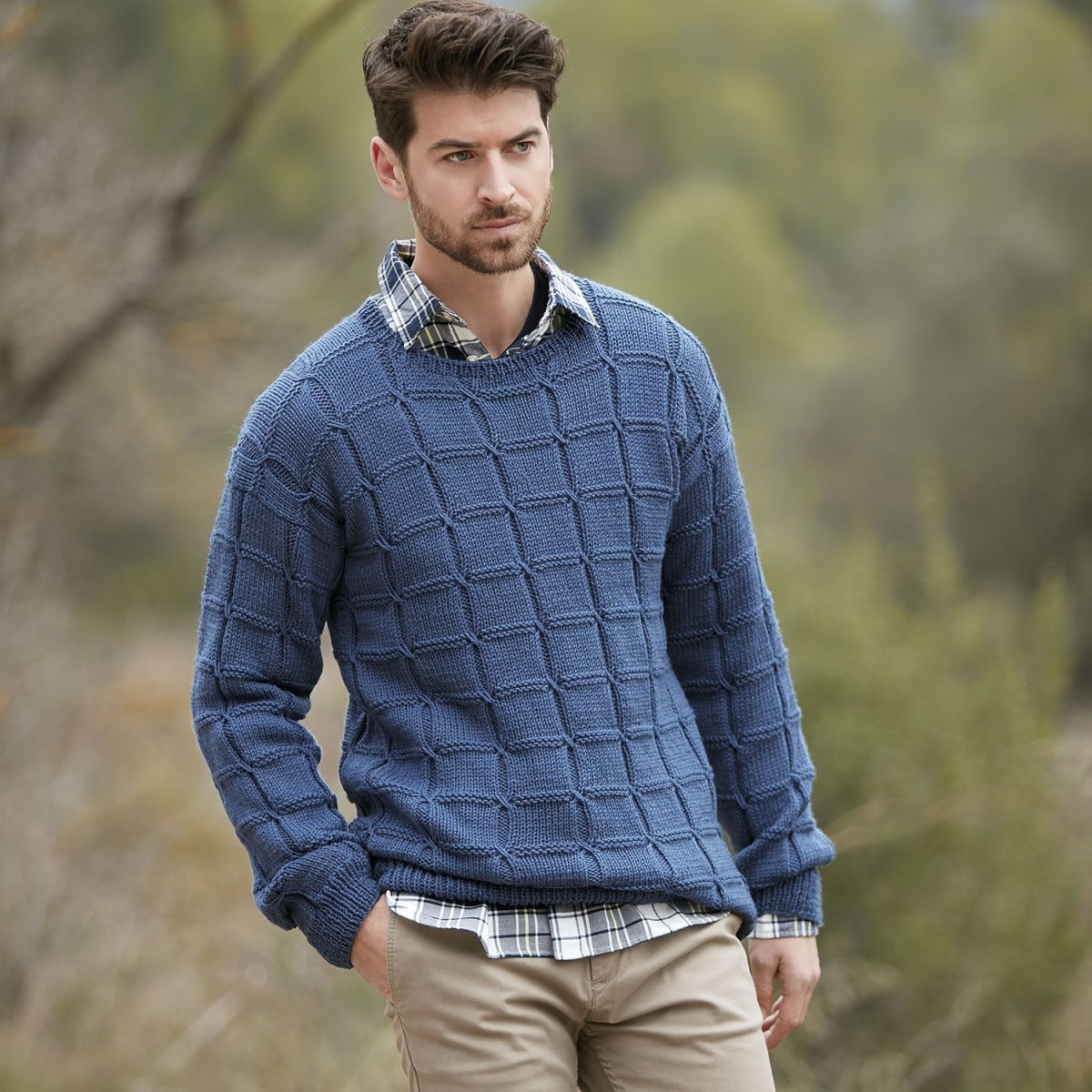 Свитер мужской с горлом