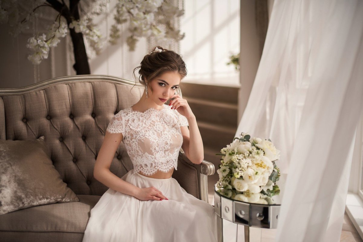 Свадебные платья для худеньких