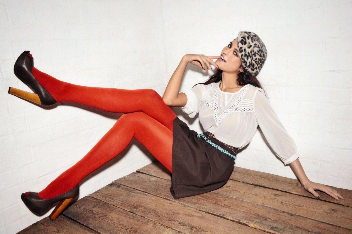 Цветные колготки 2022