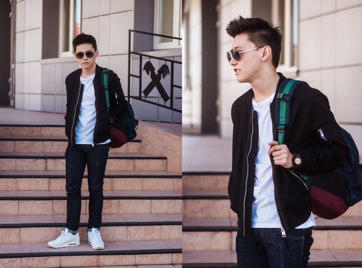 Стильные Луки в школу для подростков парней