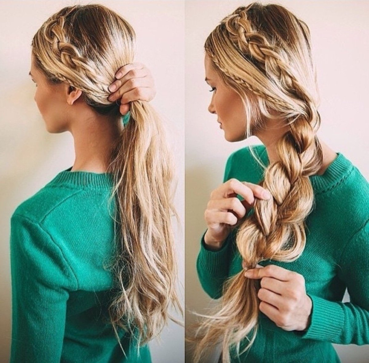 Прически на длинные волосы на каждый день