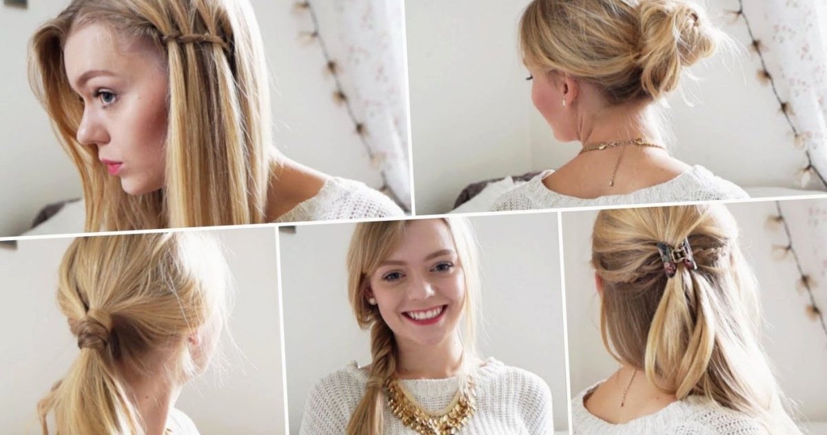 Повседневные прически на тонкие волосы