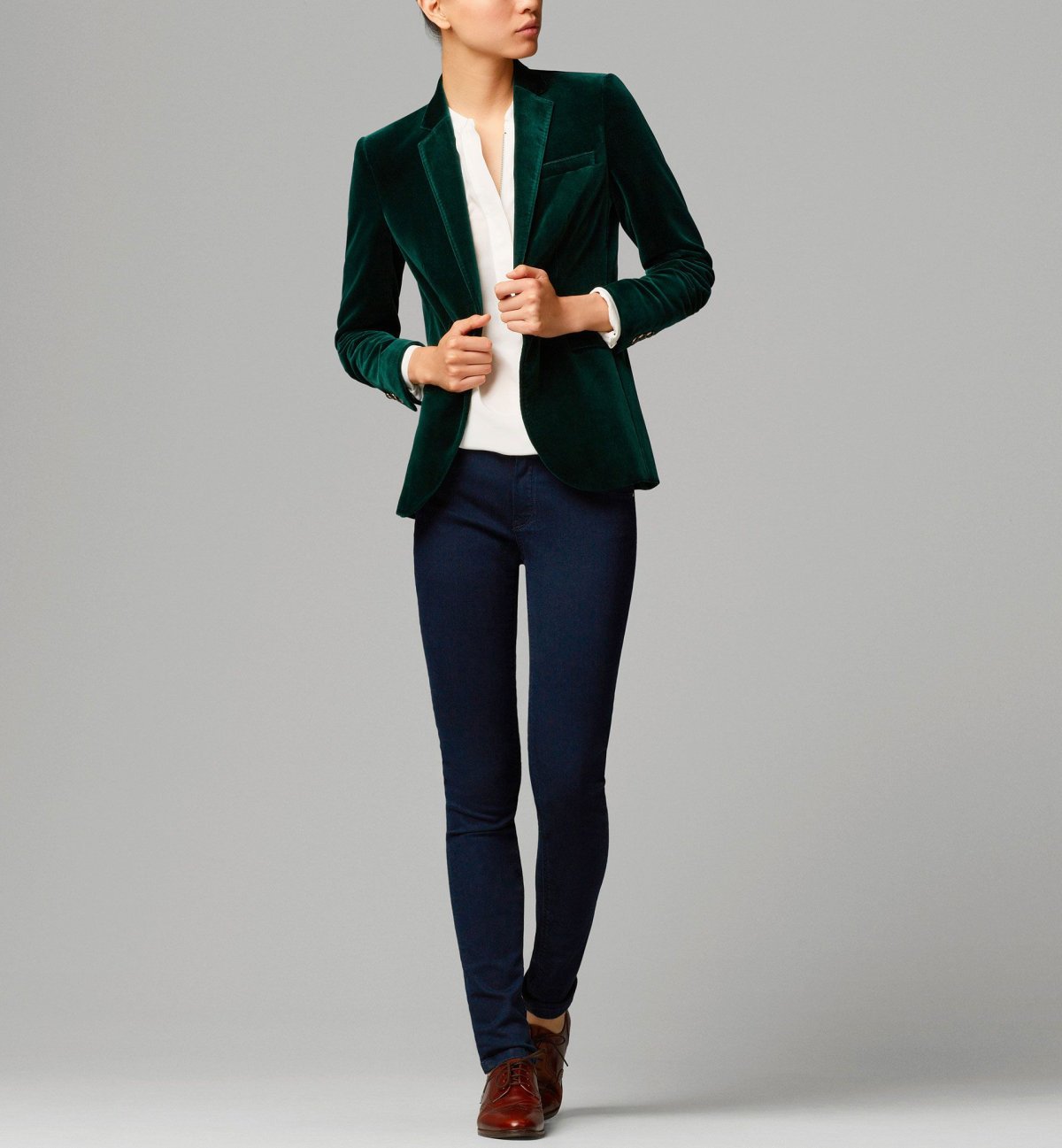 Бархатный пиджак стрит стайл