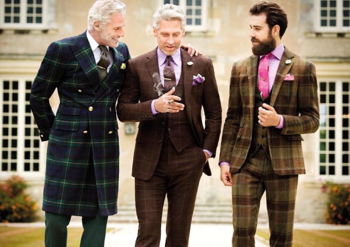 Мужская одежда в стиле ру