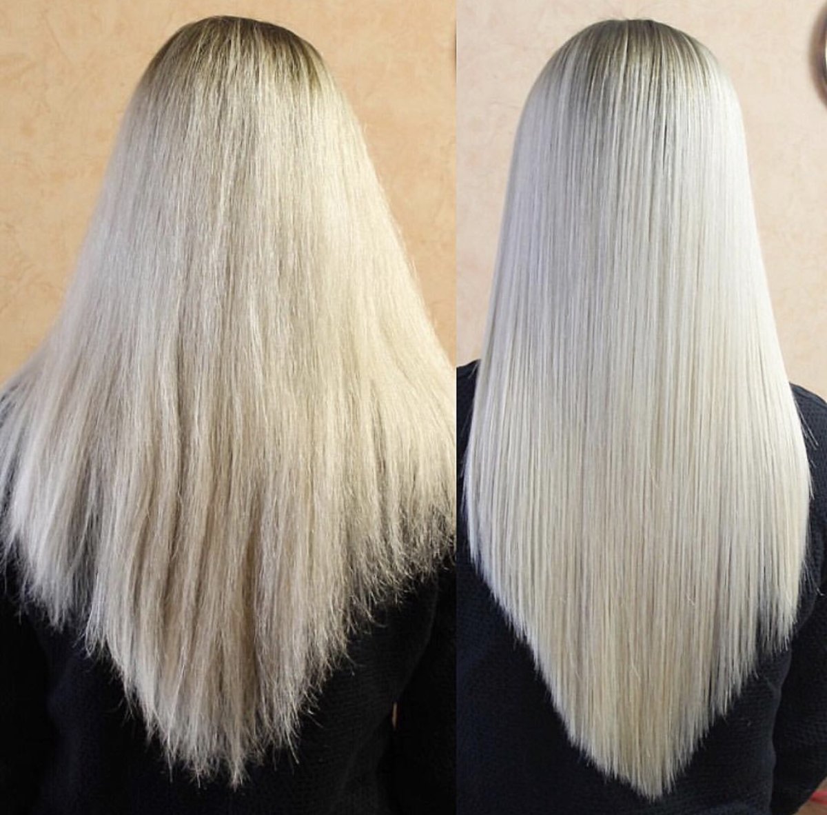 Кератин на осветленные волосы