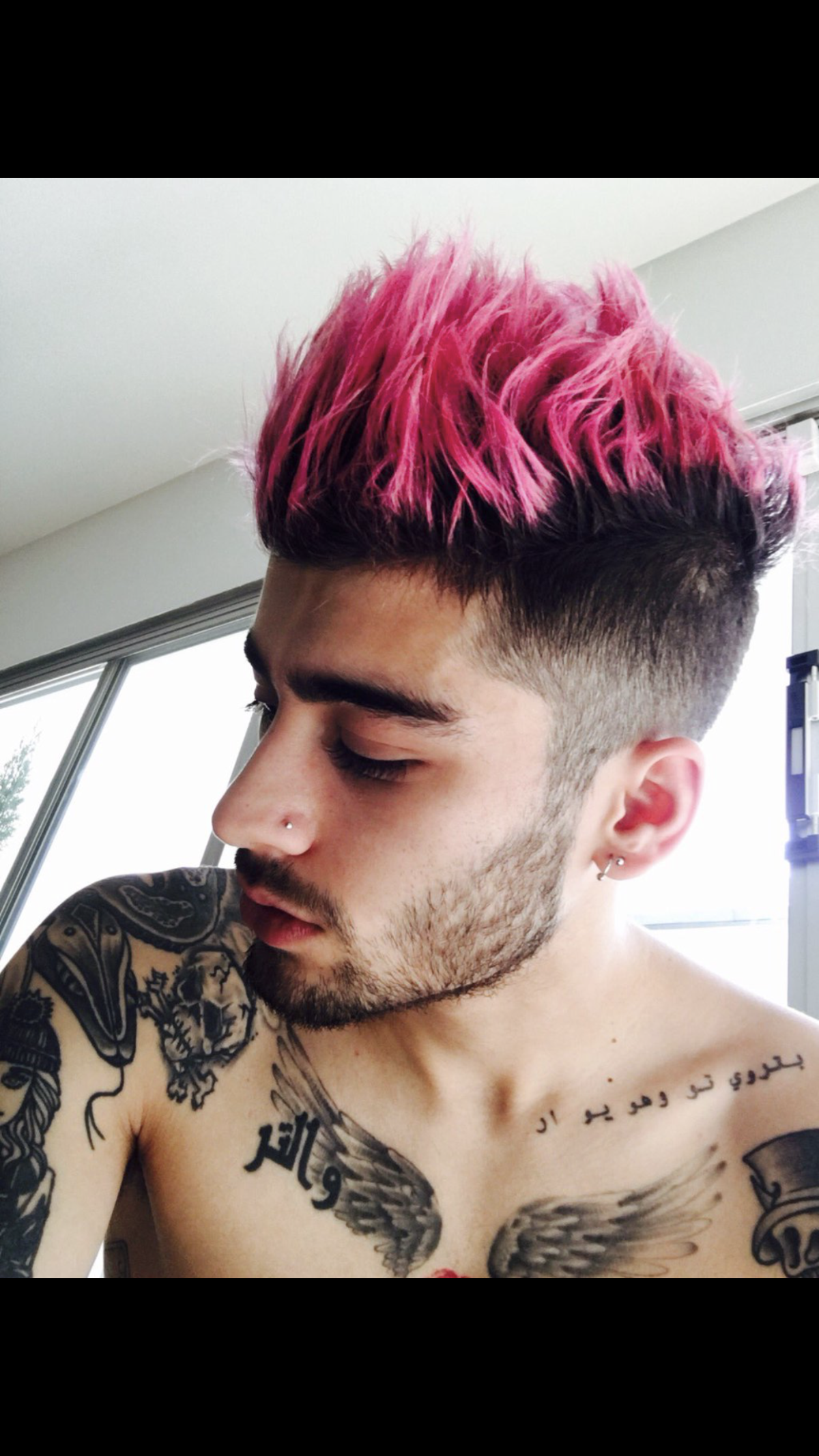 Зейн Малик мелирование