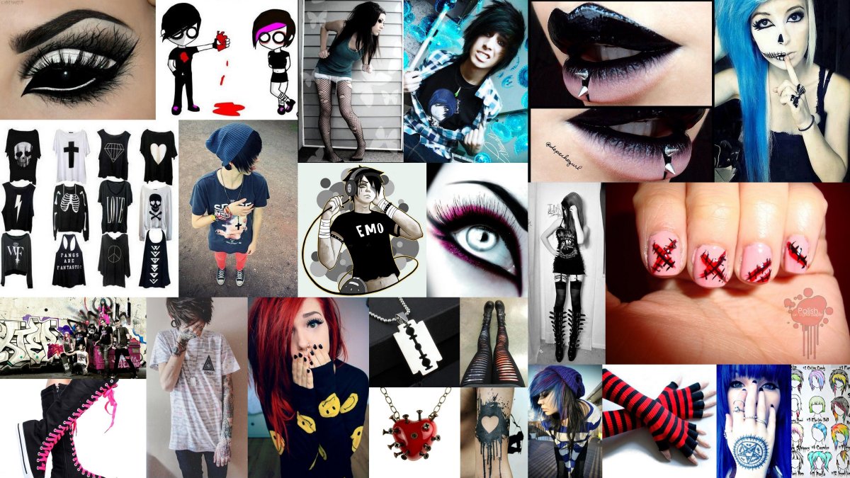 Рисунки в стиле эмо
