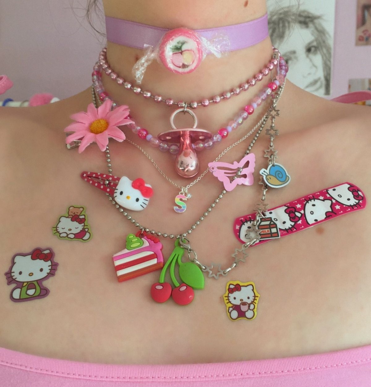 Одежда indie Kid Хэллоу Китти