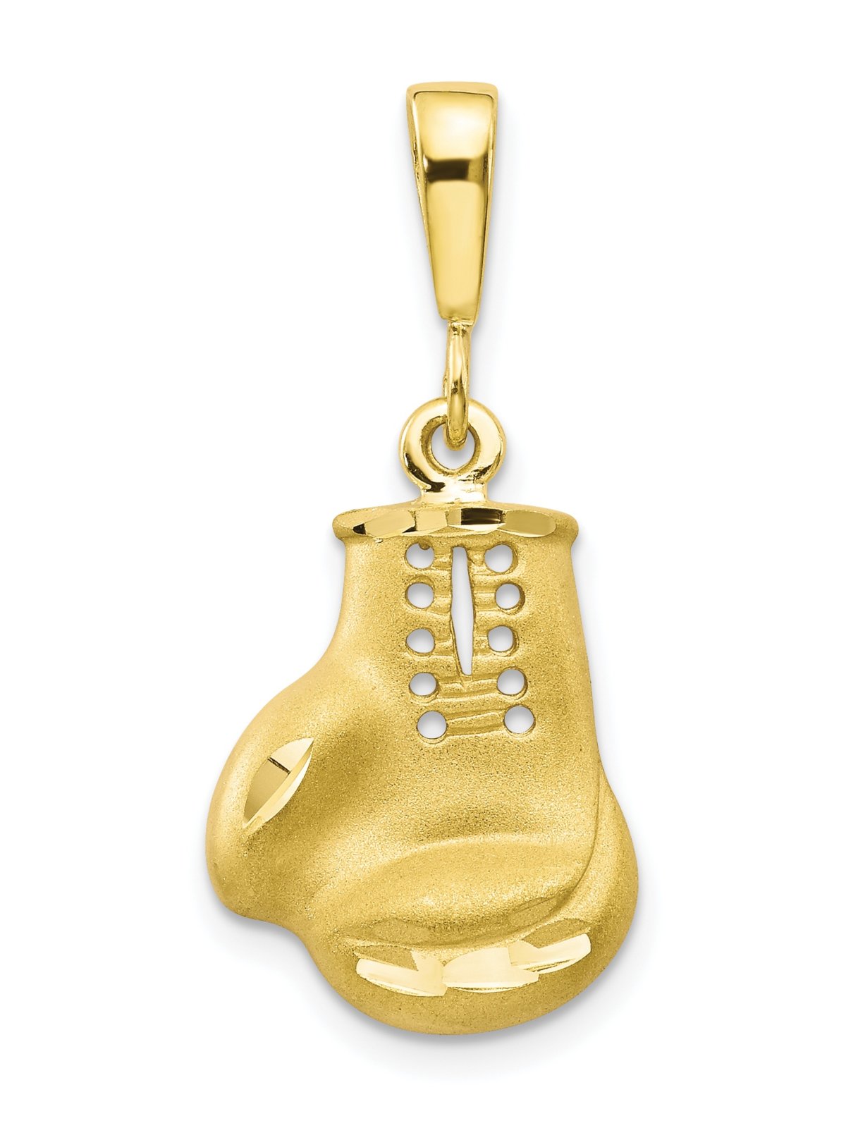 Кулон боксерские перчатки золото