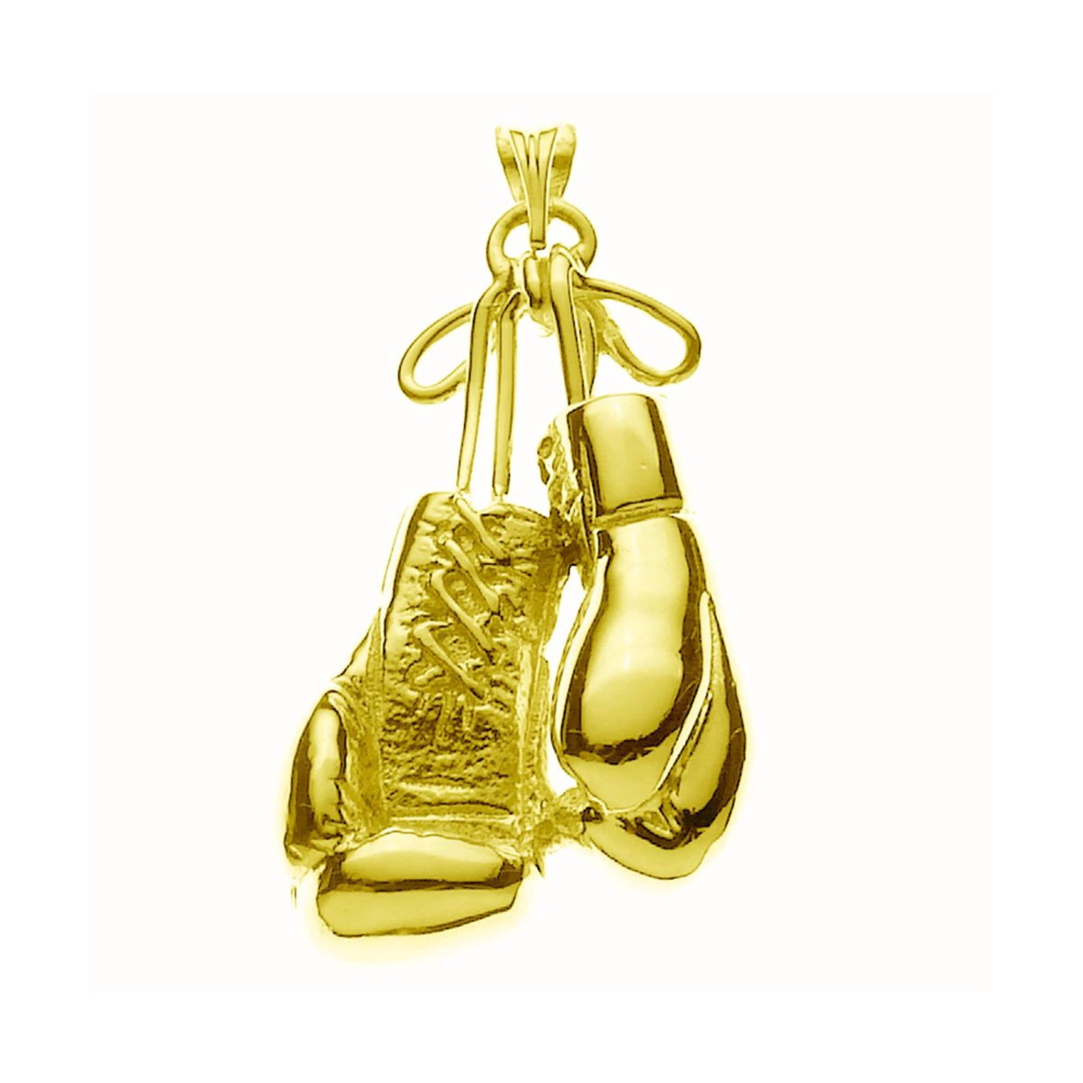 Подвеска боксерская перчатка серебро