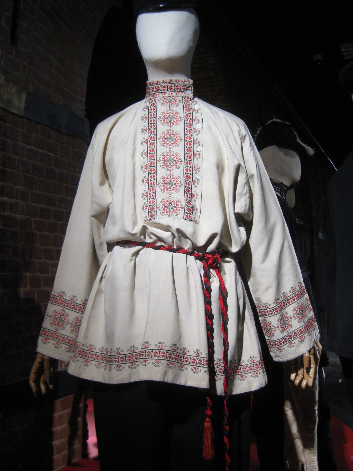 Русская народная рубаха мужская 19 века