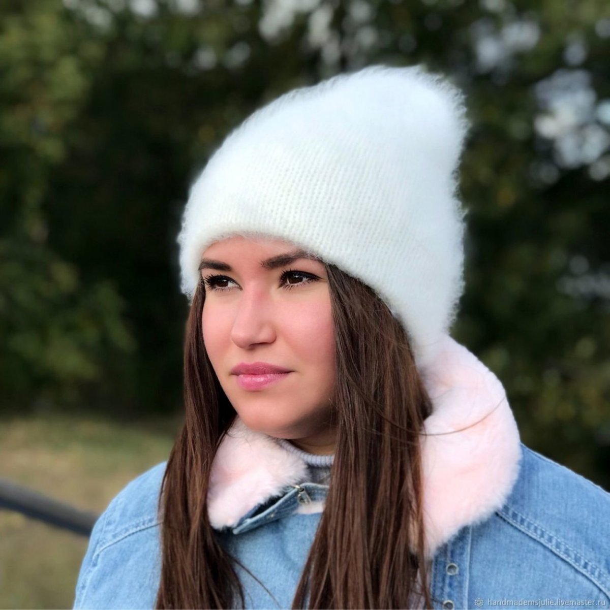 Шапочка из ангоры