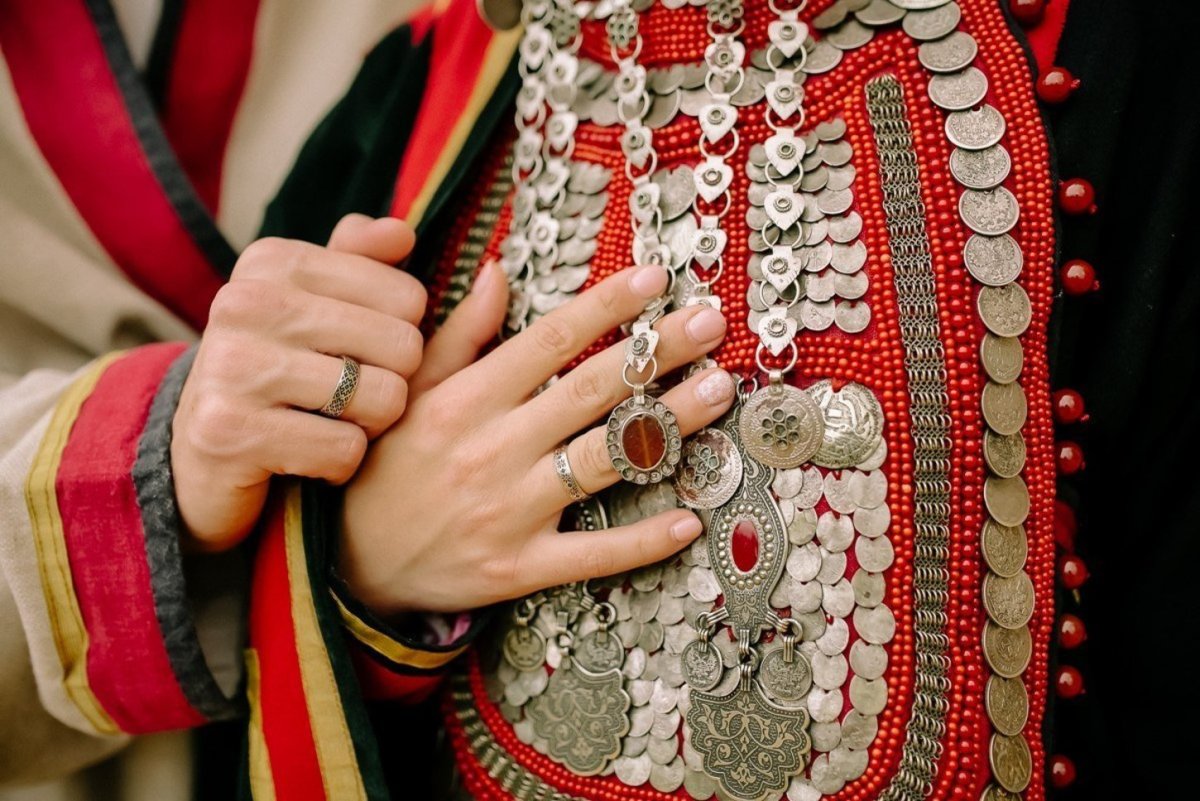 Башкирский национальный костюм кулдэк