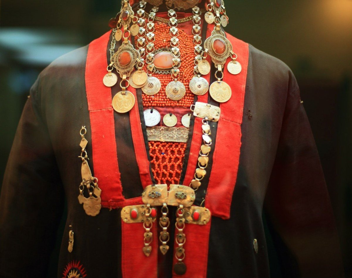 Башкирский накосник музей