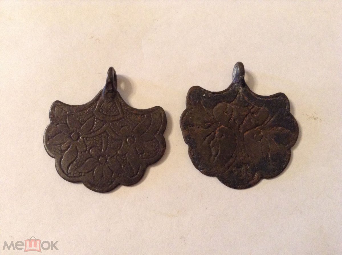 Старинные башкирские серьги