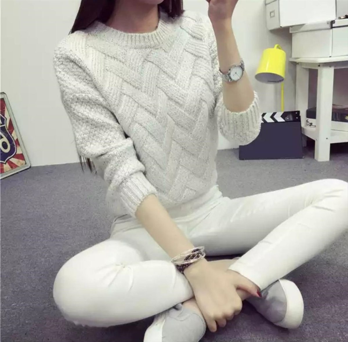 Модные вязаные свитера