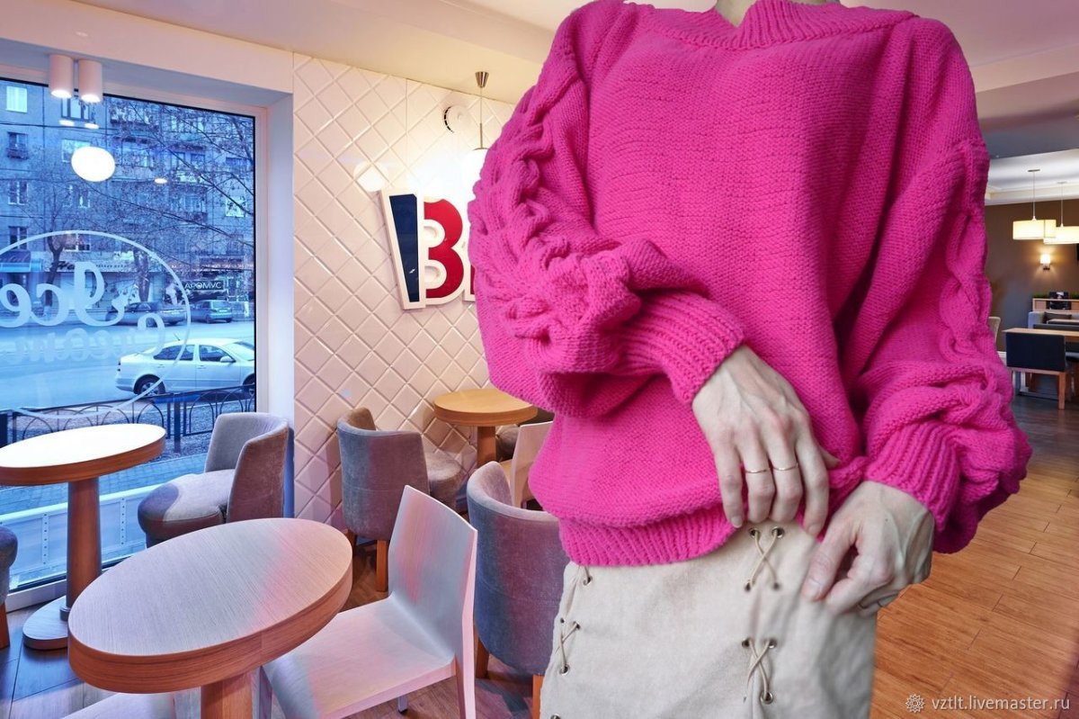 Стильные вязаные вещи
