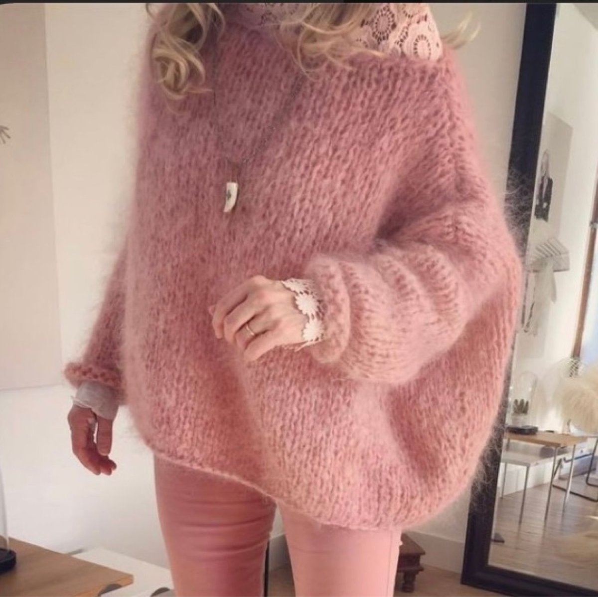 Оверсайз из Толстого мохера